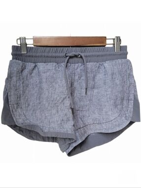 Athleta Beachside Bali Linen Shorts Size 4